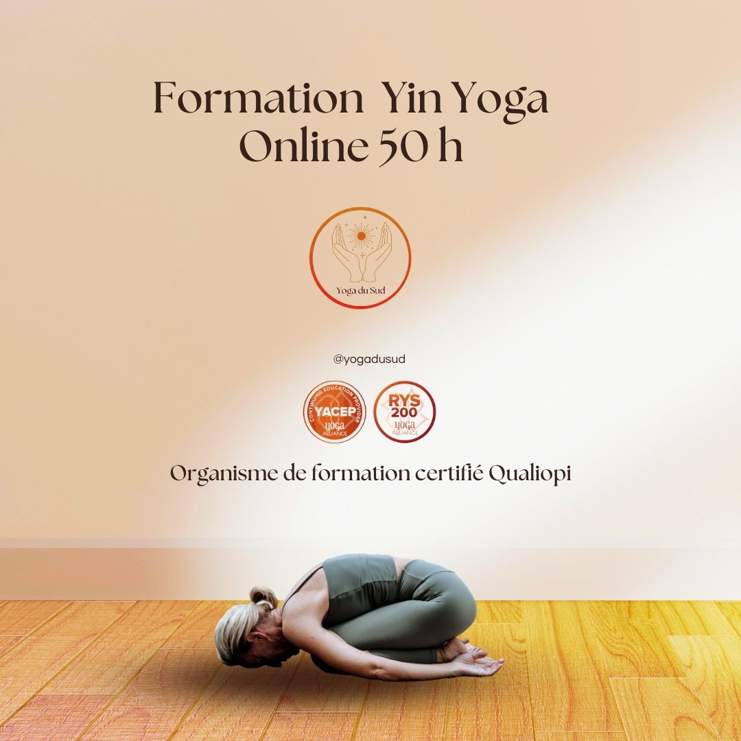 Formation Yin Yoga 50 Heures Blended learning