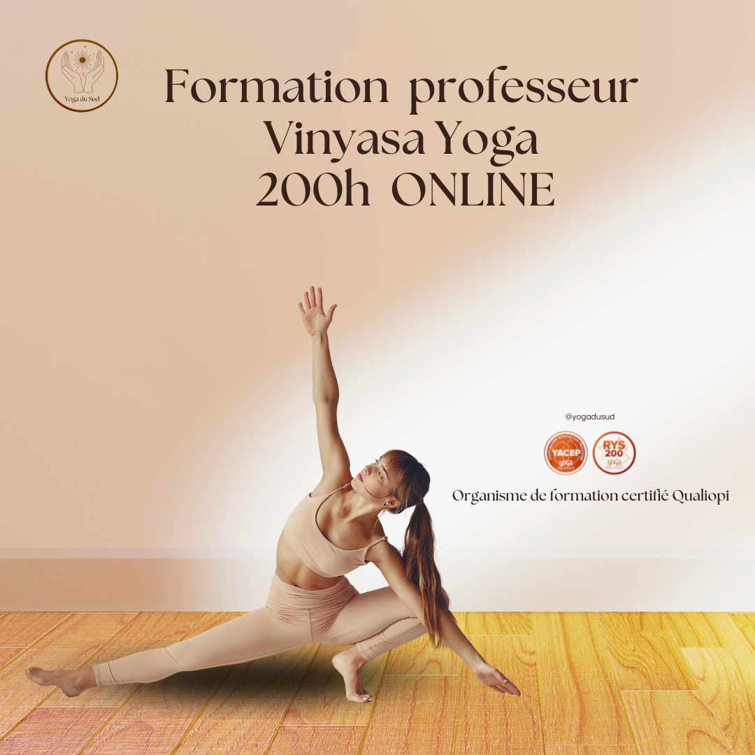 Professeur de Vinyasa Yoga 200H Online